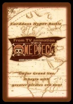 2001 One Piece Carddass Hyper Battle Luffy & Friends Asugi Japan #C517 - Image 2