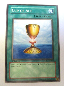 Yugioh! Cup Of Ace Lodt-En050 Common 1st Ed Light Play!! - Image 1