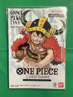 Monkey D Luffy P-110 Promo One Piece Day 2025 Sealed Card Japanese Elbaph - Image 1