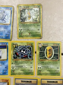Pokemon TCG Base Set Bundle 18 Cards 1999 - Image 3