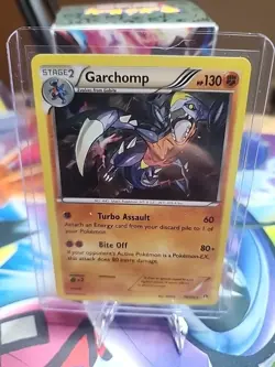 Garchomp Rare Holo Card XY BREAKpoint 70/122 Pokemon TCG - Image 1
