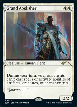 NM-Mint, English MTG Regular Grand Abolisher Secret Lair Drop Series Singles Mag - Image 1