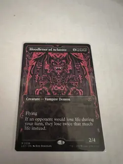 MTG TCG Bloodletter of Aclazotz (Borderless) M The Lost Caverns of Ixalan 336 - Image 1