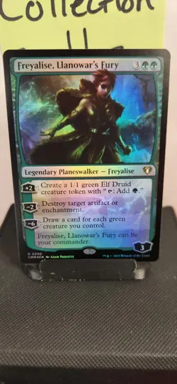 Freyalise, Llanowar's Fury Commander Masters Foil - Image 1