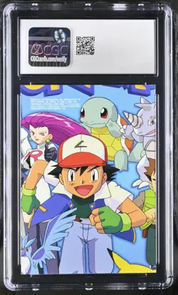 1999 Pokemon Topps Series 1 First Print #TV9 Jessie CGC 9 - Image 2