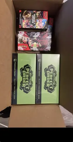 Pokemon TCG - Mega Evolution Perfect Order Pokemon Center ETB (Sealed) IN HAND - Image 2