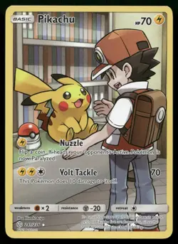 Pikachu 241/236 Cosmic Eclipse CEC Secret Rare Pokemon NM - Image 1