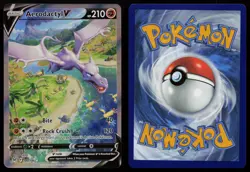 Aerodactyl V 180/196 Lost Origin LOR Ultra Rare Pokemon NM - Image 3