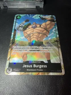 One Piece PRB02 The Best Vol 2 Jesus Burgess Alt Art OP09-086 NM - Image 2