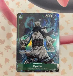 One Piece CCG Ryuma OP06-036 Premium Booster Alternate Art Foil Rare 6000 - Image 1