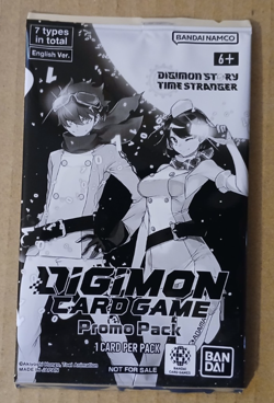 Digimon Card Game Promo Pack 2025 Time Stranger English Sealed - Image 1