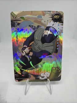 Kakashi Hatake NRSA01-SSR-017L3 Foil Naruto Kayou Card Heavenly Scroll Eng NM - Image 1
