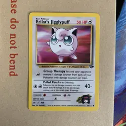 Pokemon TCG Erika's Jigglypuff Gym Challenge Card 69/132 Regular LP - Image 1