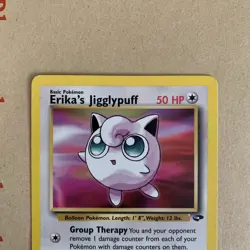 Pokemon TCG Erika's Jigglypuff Gym Challenge Card 69/132 Regular LP - Image 2