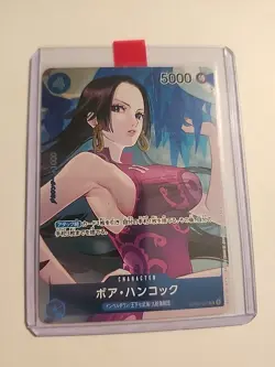 Boa Hancock (Box Topper) OP02-059 Paramount War NM Japanese One Piece Card TCG - Image 1