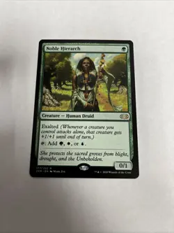 Noble Hierarch Nonfoil Double Masters Card #177 MTG LP - Image 1