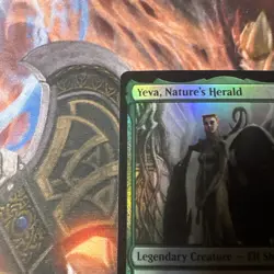 Yeva, Nature's Herald #162 (Foil) (NM) Ravnica Remastered RVR Magic MTG - Image 3