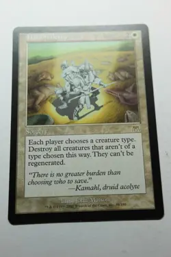 MTG Harsh Mercy x1- -Onslaught-Lightly Played - Image 1