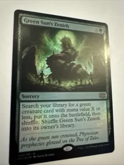 Green Sun's Zenith Double Masters 2022 Foil - Image 2