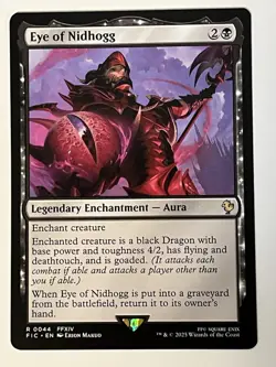 Eye of Nidhogg Commander: Final Fantasy Non-Foil Regular MTG NM - Image 1