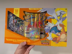 Reshiram & Charizard GX - Pokemon Tag Team Premium Collection Sealed - Image 1