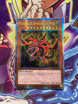 Yu-Gi-Oh! Slifer Le Dragon Celeste LC01-FR002 / Quarter Century Secret Rare 25th - Image 1