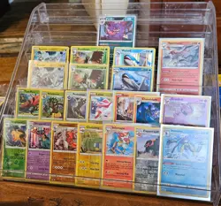 Pokemon Lot of 22 Rare Modern Holo & Non Holo Cards M-NM Unplayed - Image 1