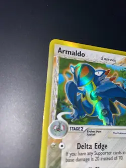 Pokemon TCG Armaldo EX Holon Phantoms 1 Holo Holo Rare - Image 2