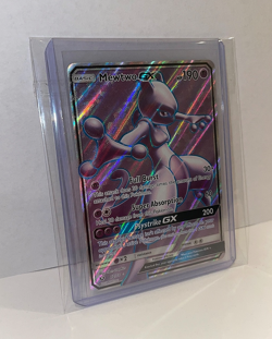 2017 Pokemon Mewtwo GX 72/73 Shining Legends Full Art - Image 3