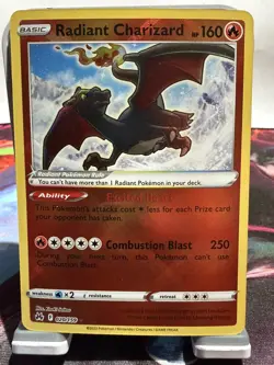 Pokemon TCG Crown Zenith 020/159 - Radiant Charizard - Ultra Rare - NM - Image 1