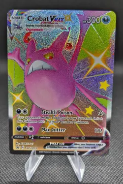 Crobat VMAX SWSH 99 Pokemon Sword & Shield Black Star Promo - NM - Image 1