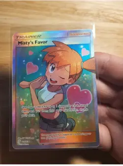 Pokemon Misty's Favor Full Art Ultra Rare Holo Unified Minds 235/236 - Image 1