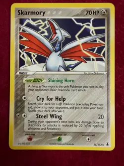 Pokemon TCG Skarmory Common 35/113., EX Delta Species (NM) - Image 1