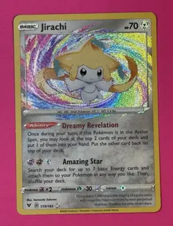 Jirachi 119/185 Holo Amazing Rare Vivid Voltage Pokemon Holo NM/M - Image 1