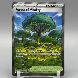 Forest Of Vitality 109/088 Full Art NM Perfect Order English Pokemon - Image 1