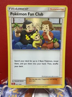 Pokemon Fan Club CLC 022/034 - Pokemon Classic Collection - Near Mint #865 - Image 1