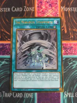 Yu-Gi-Oh! The Monarchs Stormforth PGL3-EN085 1st Edition Gold Rare NM - Image 1
