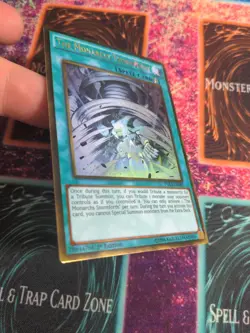 Yu-Gi-Oh! The Monarchs Stormforth PGL3-EN085 1st Edition Gold Rare NM - Image 2