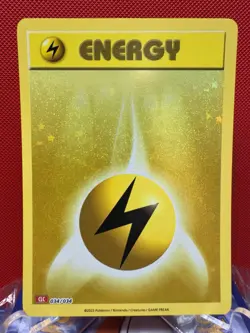 Electric Lightning energy 034/034 CLC Classic Collection Holo Pokemon NM #913 - Image 1