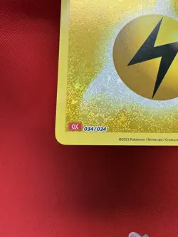 Electric Lightning energy 034/034 CLC Classic Collection Holo Pokemon NM #913 - Image 4