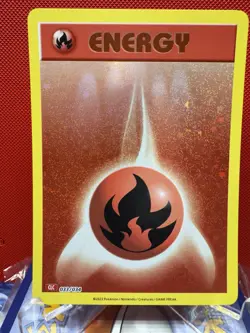 Pokemon TCG - Fire Energy 033/034 CLC Classic Collection - NM #921 - Image 1