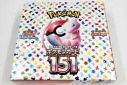 Pokemon Scarlet & Violet 151 Booster Box Japanese Sealed - Image 3