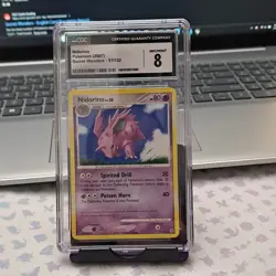 Nidorino 57/132 Secret Wonders Regular CGC 8 (2007 English Pokemon TCG) - Image 1