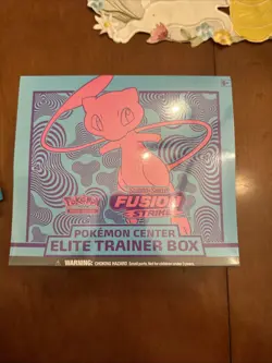 Fusion Strike Pokemon Center Exclusive Sword & Shield Elite Trainer Box ETB NEW - Image 1