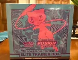 Fusion Strike Pokemon Center Exclusive Sword & Shield Elite Trainer Box ETB NEW - Image 2