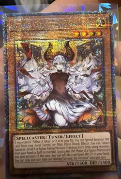Yu-Gi-Oh! Blazing Cartesia the Virtuous RA04-EN041 1st Ed QCR Quarter Century - Image 1