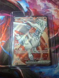 Pokemon TCG Reshiram EX Full Art Ultra Rare Card #158/086 Sv: White Flare - Image 1