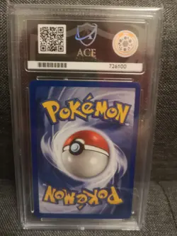 Meowth 2000 Black Star Promo Card Ace Grade 7 NM pokemon Vintage Holo card - Image 3