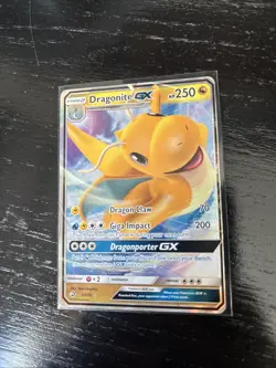 Pokemon TCG Dragonite GX Ultra Rare Card Dragon Majesty Series 37/70 - Image 2