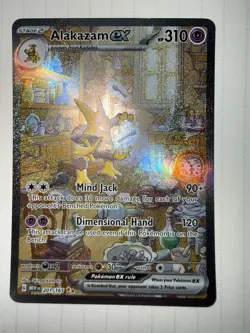 Alakazam 201/165 Sir Scarlet Violet 151 Pokemon TCG Card NM - Image 4